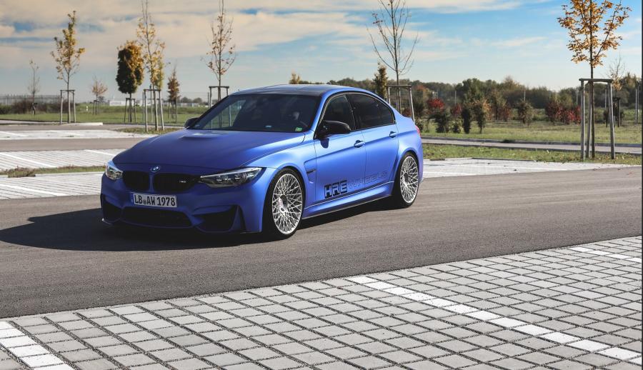  BMW M3 Sedan on HRE Wheels (501M) (F80) 2017 года  (фото 3 из 5)